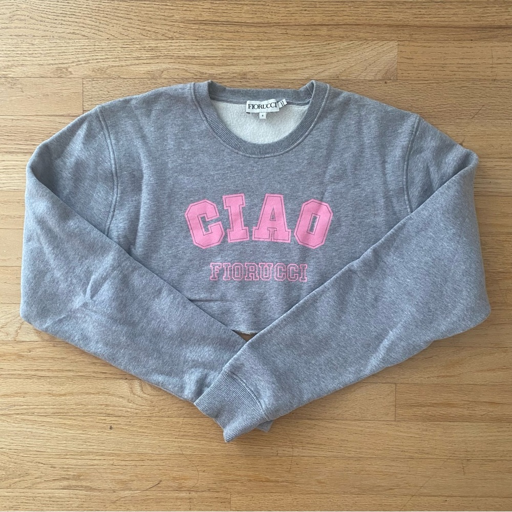 Fiorucci Cropped Sweatshirt